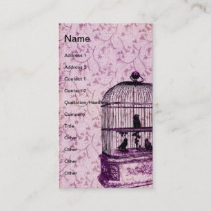 Tarjeta De Visita Vintage