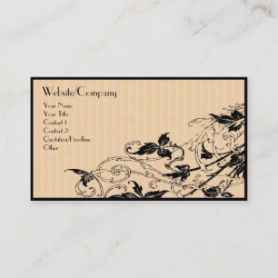 Tarjeta De Visita Vintage C101