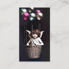 Tarjeta De Visita Vintage Cupido