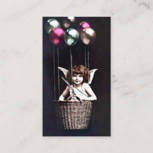 Tarjeta De Visita Vintage Cupido