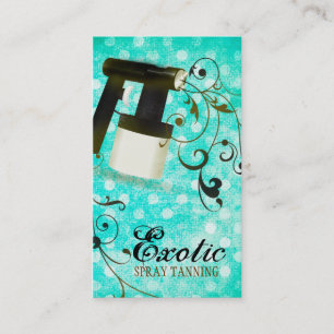 Tarjeta De Visita Vintage del moreno del aerosol de los puntos de la