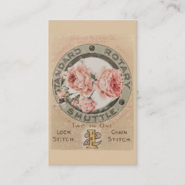 Tarjeta De Visita Vintage estándar del muelle del acelerador rotario