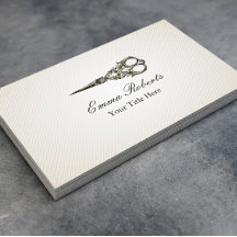 Vintage estilista de antigüedades de la tijera