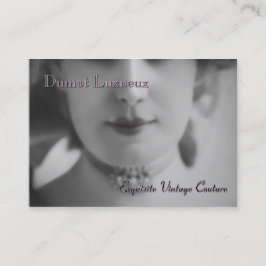 Tarjeta De Visita Vintage exquisito