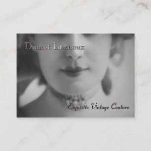 Tarjeta De Visita Vintage exquisito