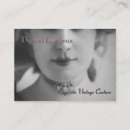 Tarjeta De Visita Vintage exquisito