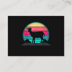 Tarjeta De Visita Vintage Farmer Goat Gift