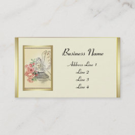 Tarjeta De Visita Vintage Flower Fairy