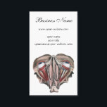 Tarjeta De Visita Vintage Human Anatomy Science, Eyeballs Eyes<br><div class="desc">Tarjeta de visita fácil de personalizar, ideal para una enfermera o un médico o alguien en el campo médico. Ilustracion vintage sanidad humana y dibujo de anatomía con una acería de dos ojos con vasos sanguíneos, venas, ligamentos, tendones y músculos. Vista desde arriba con la estructura muscular de los enchufes...</div>