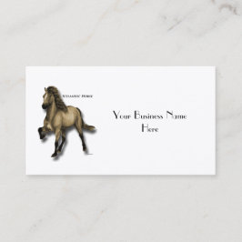 Tarjeta De Visita Vintage islandés