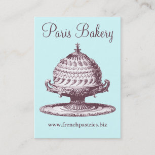 Tarjeta De Visita Vintage tradicional del café/de la cafetería/de
