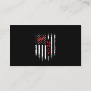Tarjeta De Visita Vintage US Bandera Estadounidense