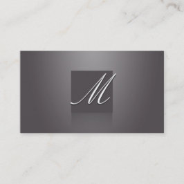 Tarjeta De Visita Violeta elegante