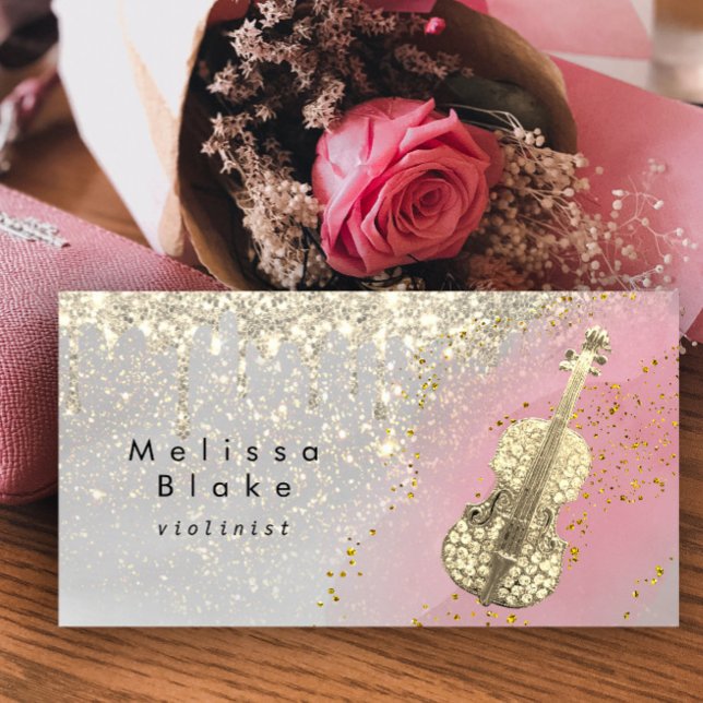 tarjeta de visita violinista (Subido por el creador)