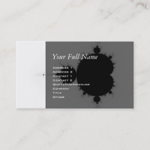 Tarjeta De Visita Viratarupa - Arte fractal