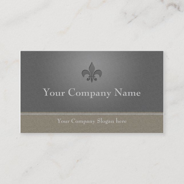 Tarjeta De Visita Visitenkarte clásico elegante precioso business (Anverso)