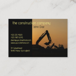 Tarjeta De Visita Visitenkarte Hochwertig Bauen für die Zukunft 