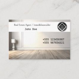 Tarjeta De Visita Visitenkarte Immobilienmakler Raumausstatter etc