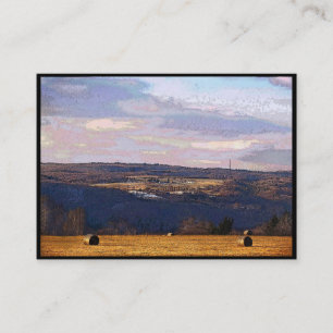 Tarjeta De Visita Vista desde la colina ATC