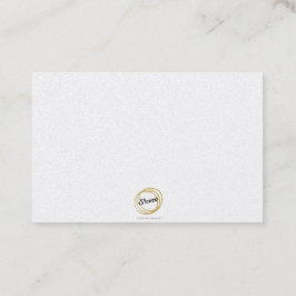 Tarjeta De Visita Vista nocturna desde el vuelo