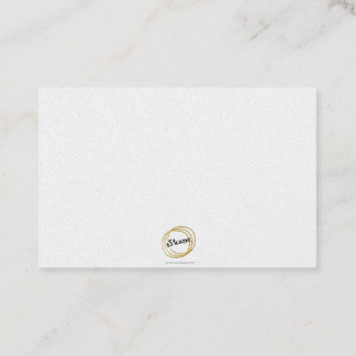 Tarjeta De Visita Vista nocturna desde el vuelo