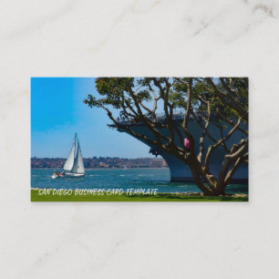 Tarjeta De Visita Vistas al puerto - Vela San Diego