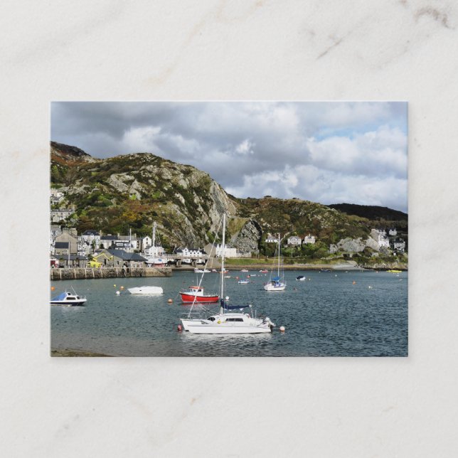 TARJETA DE VISITA VISTAS DE GALES (Anverso)