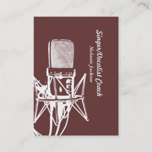 Tarjeta De Visita Vocalista