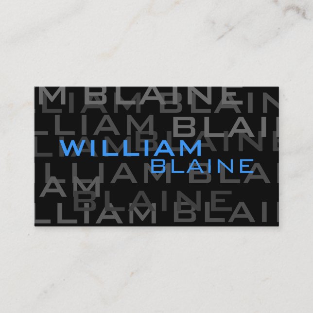 Tarjeta De Visita Vogue vii (Anverso)