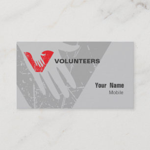 Tarjeta De Visita Voluntarios