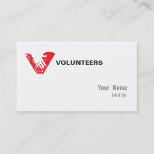 Tarjeta De Visita Voluntarios