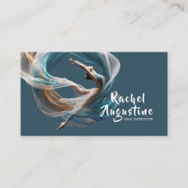 Tarjeta De Visita Vuelo aéreo Aire Yoga Instructor Pilates Fitness