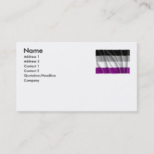TARJETA DE VISITA VUELO ASEXUAL DE LA BANDERA - .PNG