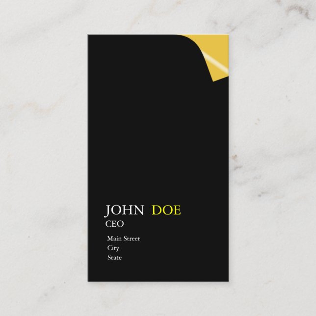 Tarjeta De Visita Vuelta de la página (Anverso)