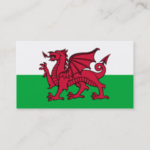 Tarjeta De Visita Wales Dragon