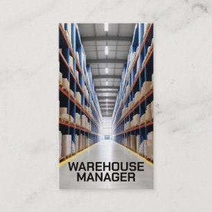 Tarjeta De Visita Warehouse Aisle