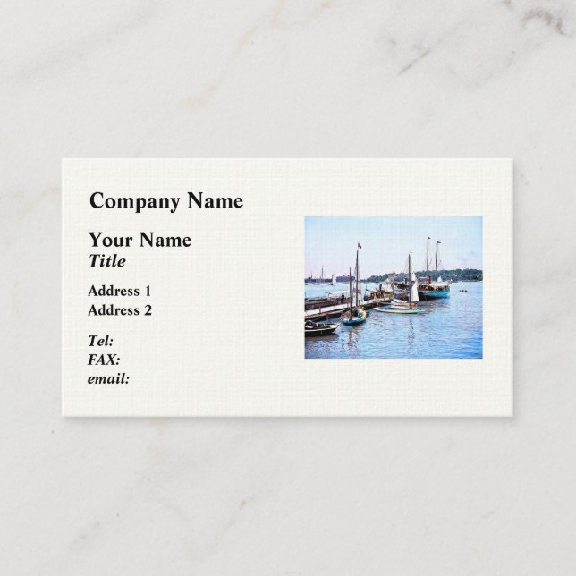 Tarjeta De Visita Water Front Put-In-Bay OH c1904 (Anverso)