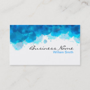 Tarjeta De Visita Watercolor art