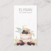 Watercolor Baker Bakery Pastry Chef