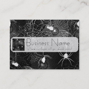 Tarjeta De Visita Web de araña