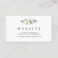 Web site de la acuarela el | del rosa blanco