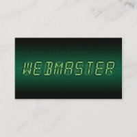 webmaster : lectura digital