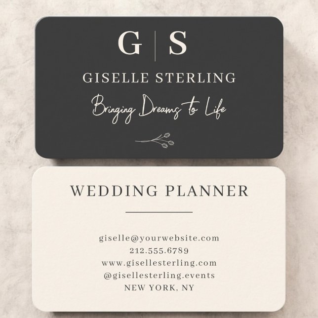 Tarjeta De Visita Wedding Planner (Subido por el creador)