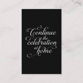 Tarjeta De Visita Wedding Thank You Card