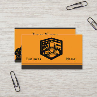 Tarjeta De Visita Welder Business Card