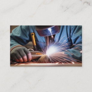 Tarjeta De Visita Welder Welding Business Card