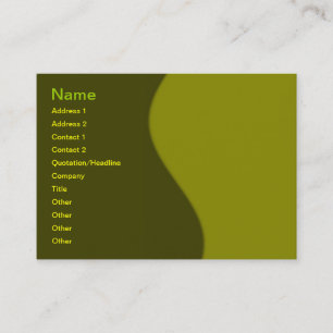 Tarjeta de visita Wellness