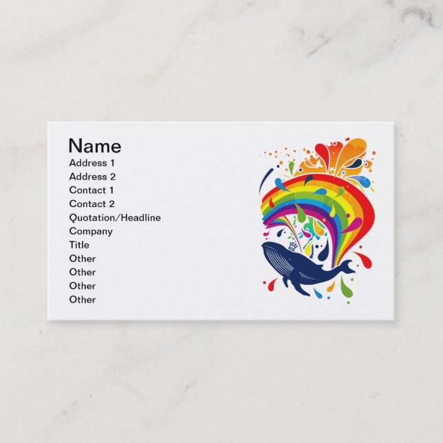 TARJETA DE VISITA WHALE_OF_A_TIME (Anverso)