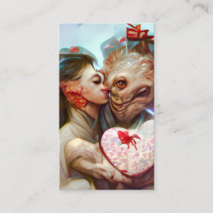 Tarjeta De Visita Whimsical Alien Romance