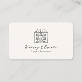 Tarjeta De Visita Whimsical, dibujado a mano, ilustrativo